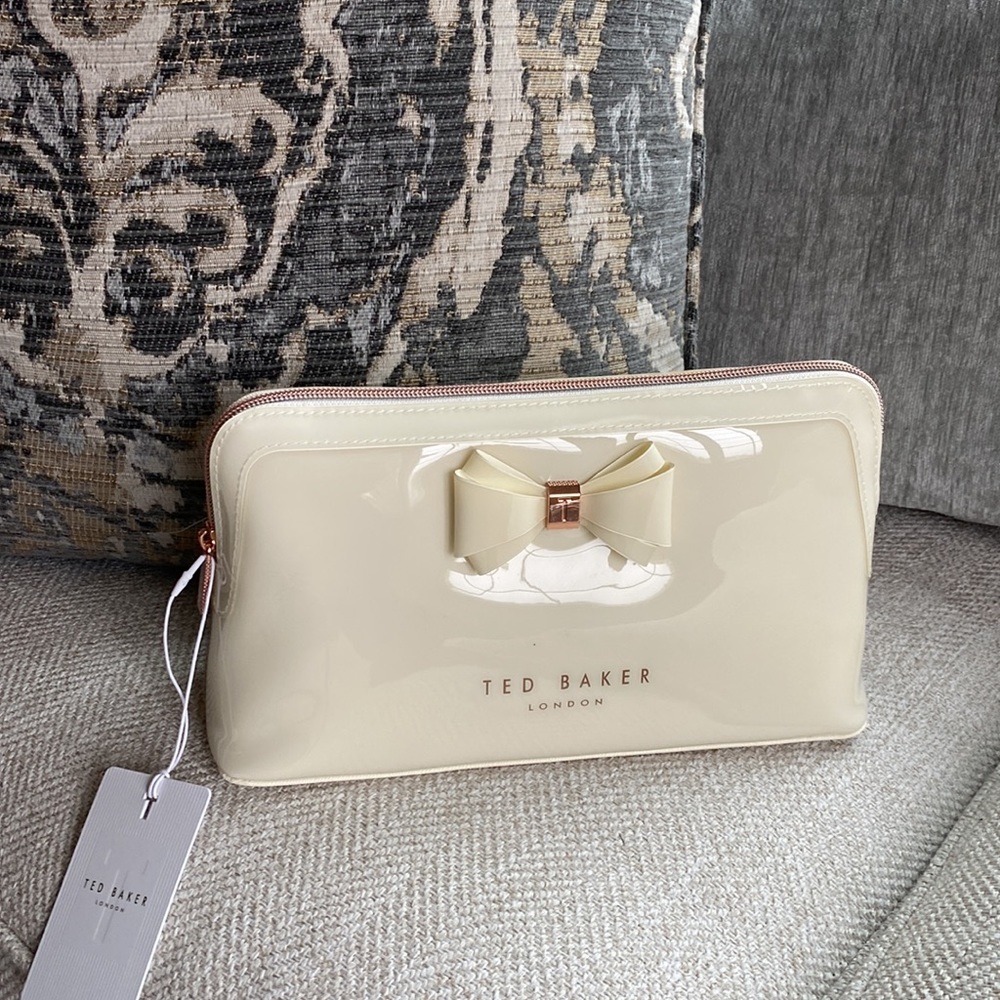 Ted Baker makeup bag ivory